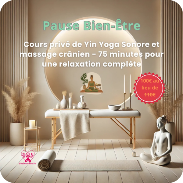 Pause bien-être : yin yoga sonore et massage crânien