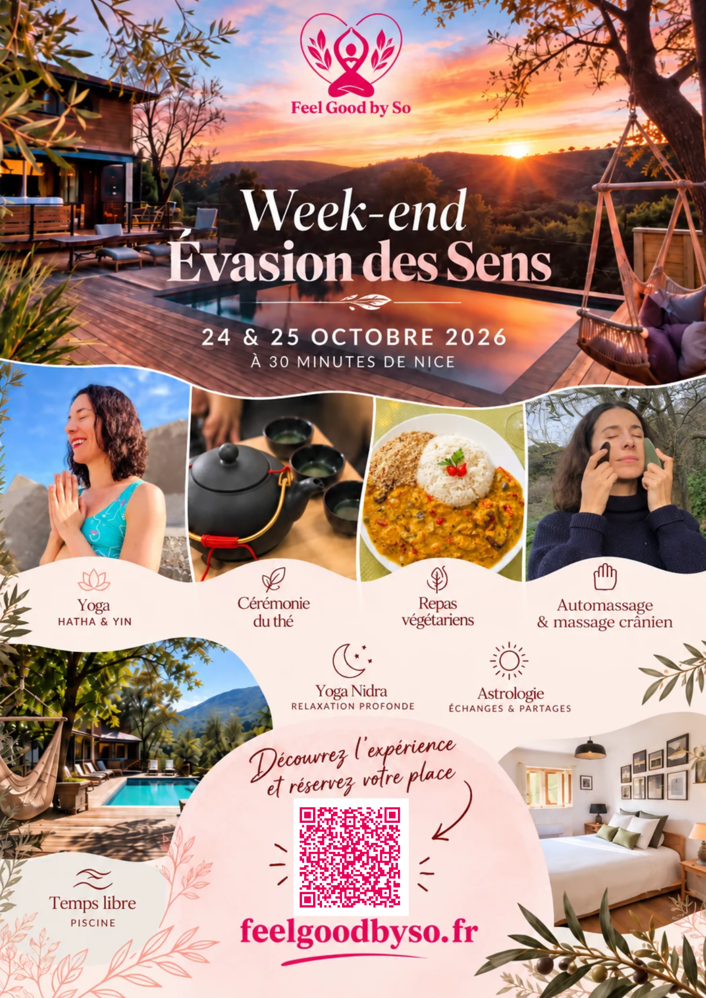 Affiche WE Evasion des sens